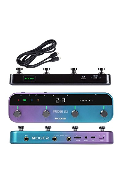 Choice دواسة جيتار Mooer Prime S1، مجموعة مؤثرات جيتار مع 128 مؤثرًا، آلة طبو...