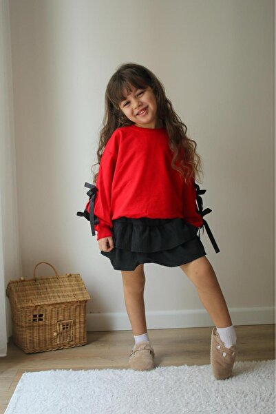 jeliboomkidswear Costum cu fustă pentru fete