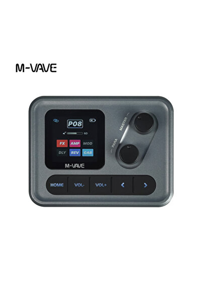 Choice معالج المؤثرات المتعددة Pocket AMP الرمادي M-VAVE Pocket AMP Mini / 80...