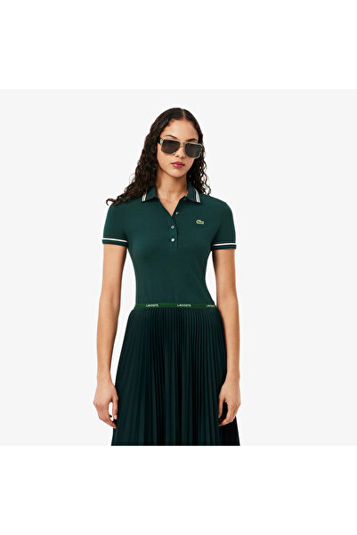Lacoste قميص بولو L.12.D قصة ضيقة وتفاصيل أنيقة - DF5284-00-AIG
