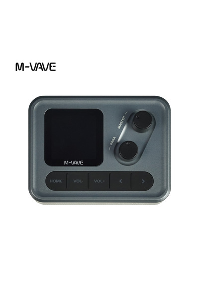 Choice مضخم صوت جيتار جيب رمادي M-VAVE POCKET AMP / شاشة ملونة 1.5 بوصة / منف...