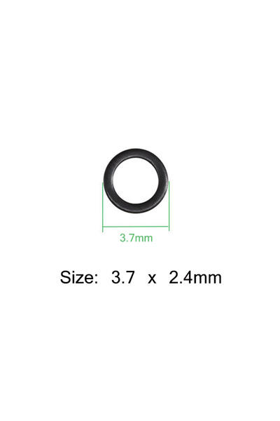 Choice 3.7x2.4mm 100Pcs Carp Fishing Round Rig Rings Heavy Duty For Hook Link...