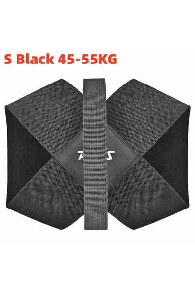 Choice حزام كتف أسود متين مفتوح الكتفين، مناسب للوزن من 45 إلى 55 كجم، يدعم ا...