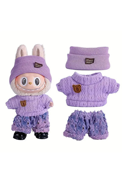 Choice بدلة أرجوانية بدون حذاء، ملابس وإكسسوارات دمية صغيرة لدمية من فرقة الك...