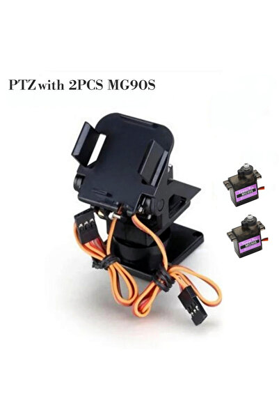 Choice نظام PTZ مزود بمحركين سيرفو MG90S ثنائيي المحور من النايلون بتقنية FPV...