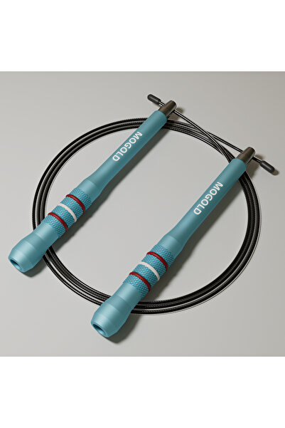 Choice حبل قفز احترافي من موغولد، أزرق اللون، موديل T87 - كابل فولاذي عالي ال...