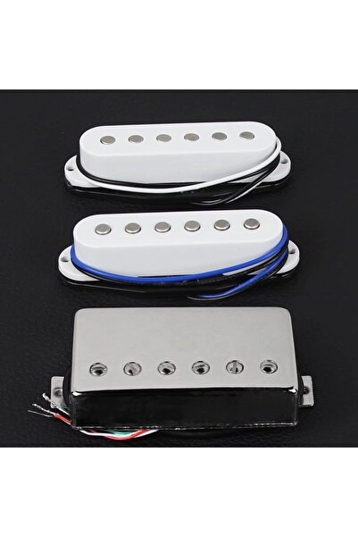 Choice مجموعة FLEOR من 3 قطع من لاقطات غيتار Alnico 5 SSH أحادية الملف ولاقطات هامباكر LP بأربعة أسلاك لغيتار HSS...