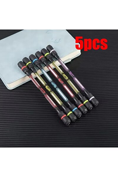 Choice 5 قطع (لون عشوائي) 1/2/4/5 قطع قلم دوار إبداعي، لعبة يدوية لتخفيف الضغ...