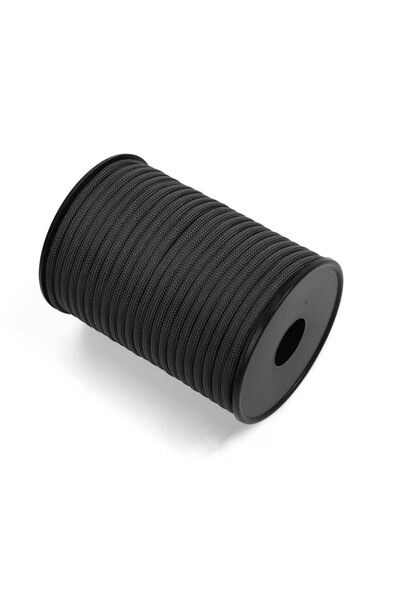 Choice حبل باراكورد عسكري قياسي أسود 30 متر 550 بتسعة أنوية بسمك 4 مم للاستخد...