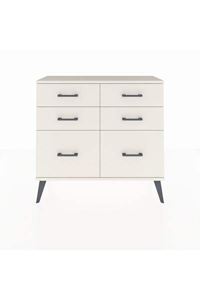 Dienni Arges Şifonyer 6 Çekmeceli 88x30x80 Aytaşı-Aytaşı