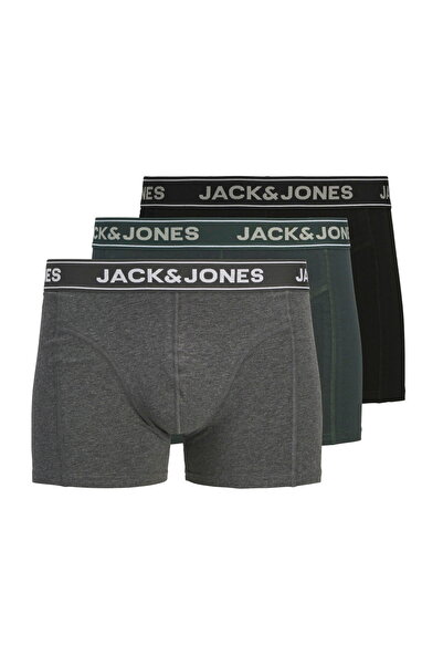 Jack & Jones Men's 3-Pack Boxer Briefs - Black