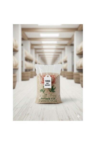 Golden cat شعير كامل ممتاز - كيس 10 كجم | علف حبوب كاملة طبيعي للطيور والدواجن والماشية