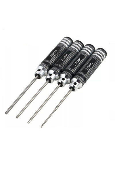 Choice 4PCS B2 4Pcs Titanium Hex Screwdriver Set 1.5/2.0/2.5/3.0mm - Hardened...