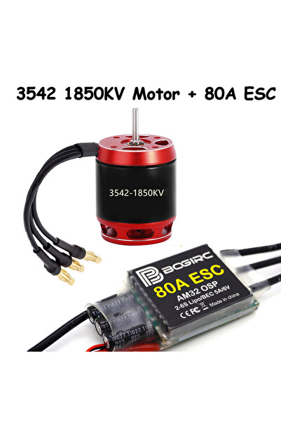 Choice سيارة زحف تعمل بالتحكم عن بعد 3542 1850KV 80A، محرك خارجي بدون فرش 354...