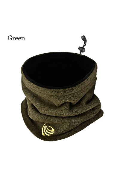 Choice وشاح صوف أخضر للتخييم الشتوي، من 1 إلى 5 قطع، للرقبة والتزلج، قناع نصف وجه للرجال