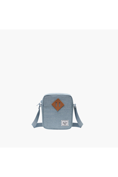 Herschel Supply Co. حقيبة كروسبودي صلبة من هيرشل سابلاي كو مزودة بسحاب إغلاق