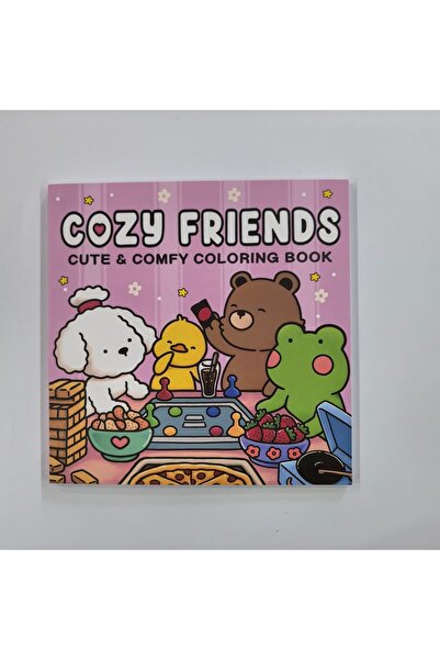 Choice أصدقاء بيض دافئون: كتاب تلوين للكبار يضم أنشطة يومية لطيفة ومريحة للاس...