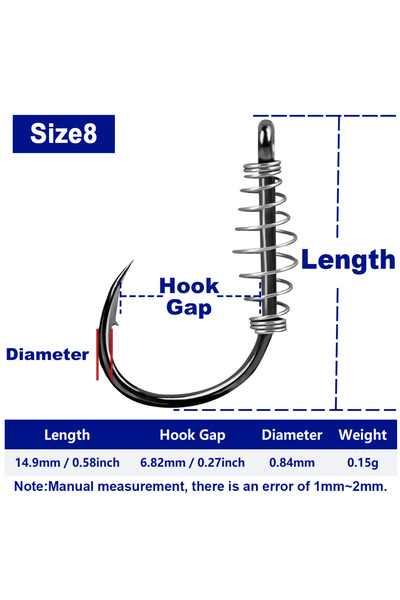 Choice 20 قطعة مقاس 8، 20 قطعة من عجينة طُعم صيد الأسماك FishTrip Spring، أدو...