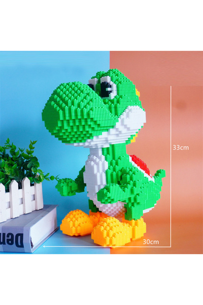 Choice1 لعبة بناء صغيرة للأطفال، بدون صندوق، نموذج ديناصور كرتوني صغير من بير...