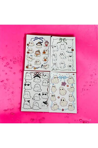 EyER Shoping Set de autocolante cu fantome drăguțe