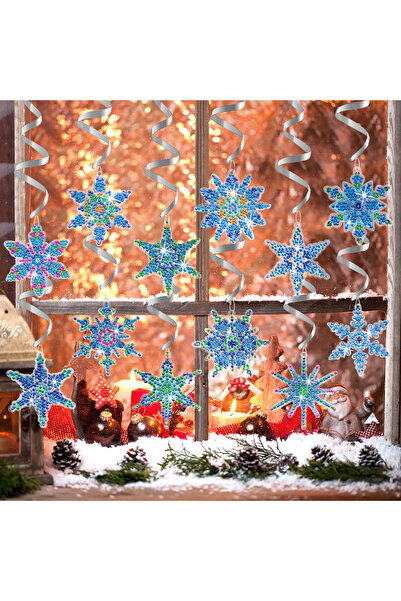 Choice مجموعة XZ006 المكونة من 12 قطعة من أدوات الرسم الماسي، مصنوعة من الأكر...