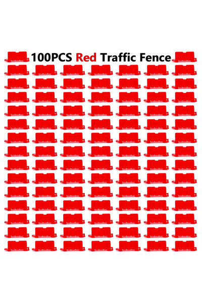 Choice6 100 قطعة من حواجز المرور، 100 قطعة من مخاريط إشارات المرور لسيارات ال...