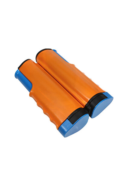 Choice شبكة تنس طاولة قابلة للسحب عالمية برتقالية اللون، شبكة تدريب محمولة لت...