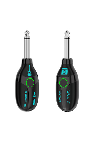 Choice جهاز إرسال واستقبال لاسلكي صغير محمول باللون الأسود - يعمل بأربعة قنوا...