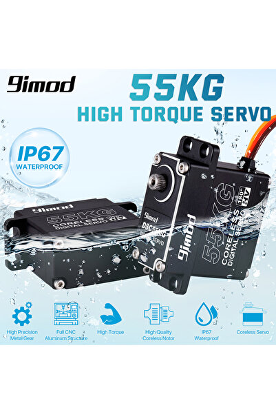 Choice1 180 درجة 9imod 55 كجم سيرفو مقاوم للماء IP67 180/270 مستشعر مغناطيسي ...