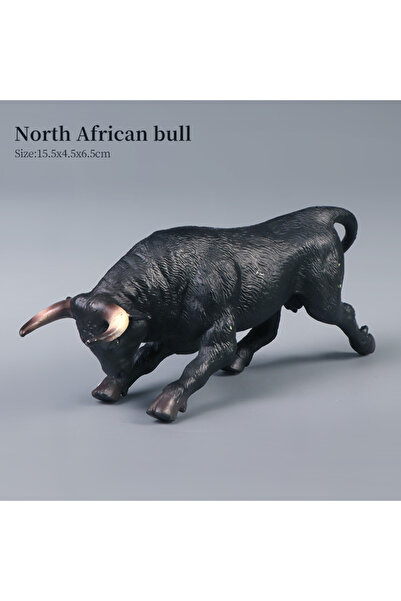 Choice8 نماذج محاكاة حيوانات المزرعة من شمال أفريقيا - ثيران، أبقار حلوب، دوا...