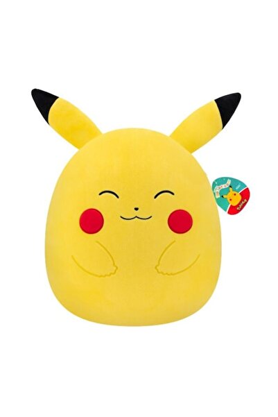 Jazwares Figurină de pluș Pokemon Squishmallows Pikachu, 35 cm, multicoloră
