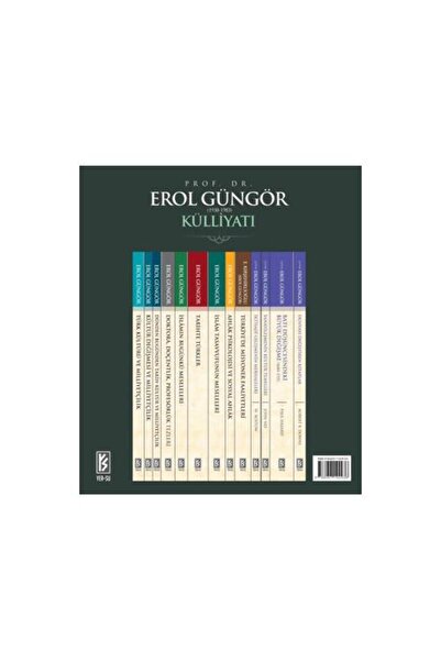 Yersu Yayınları Prof. Dr. Erol Güngör Külliyatı 13 Kitap Set
