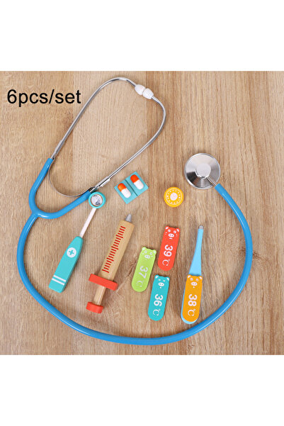choice2 green Children's Wooden Dtor Set Pretend Play Medical Kit Simulation ...