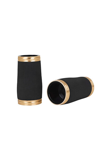 Choice أنبوب ضبط كلارينيت من الباكليت، قطعتان، أسود وذهبي، MBAT، أنبوب ضبط نح...