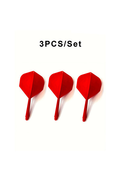 Choice Red 3PCS 2BA Plastic Dart Shaft Set, Integrated, High-Strength, Anti-F...