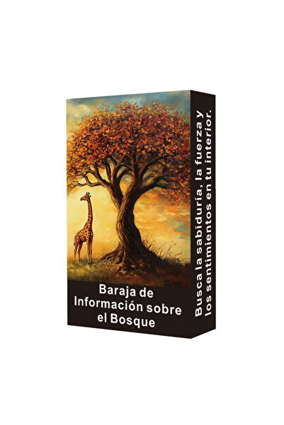 Choice بطاقات التارو الإسبانية D622، مجموعة بطاقات التارو لمعلومات الغابة، بط...