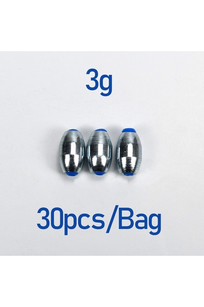 Choice أوزان صيد 3G Topranc، أثقال مطلية بالكهرباء، فولاذ كربوني زيتوني مجوف، 3 غ/6 غ/9 غ/12 غ/15 غ