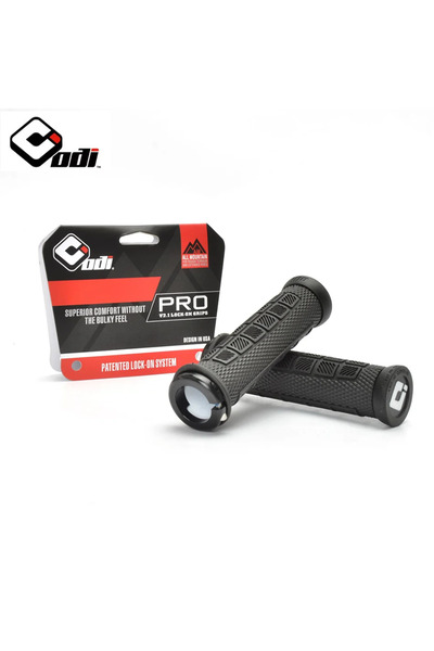 Choice PRO-Black ODI Lock-On Bicycle Handlebar Grips Durable Aluminum Alloy w...