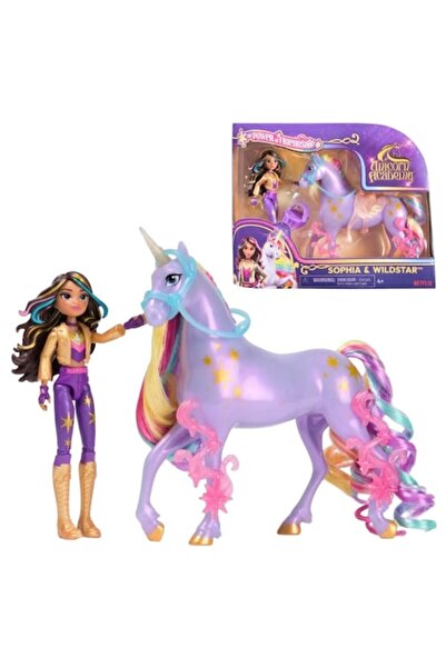 Spin Masters Păpușa Unicorn Academy și Unicorn V2 Sophia și Wildstar (6072668)