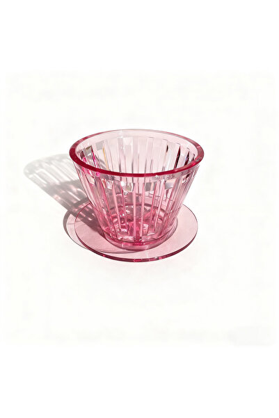 Choice فلتر قهوة YRP وردي اللون، قطعة واحدة، سلة B75، عين كريستالية، مقاوم لل...