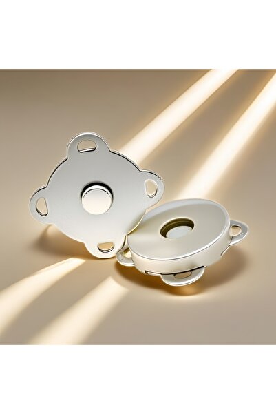 choice2 18mm Silvery 10 Sets Metal Magnetic Snap Fasteners Clasps Butt for Ha...