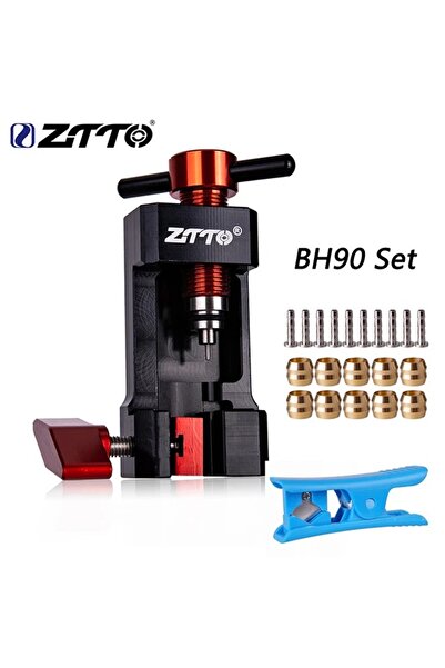 ZTTO قاطع خرطوم هيدروليكي للدراجات BH90، أداة إدخال إبرة، قاطع خرطوم هيدروليك...