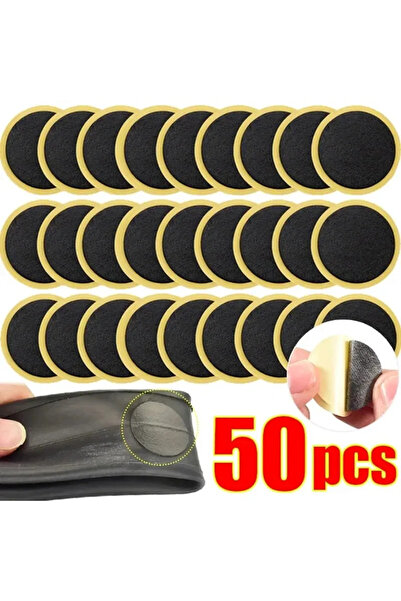 Choice ٥٠ قطعة من رقع إصلاح إطارات الدراجات الهوائية بدون غراء، أداة إصلاح إط...