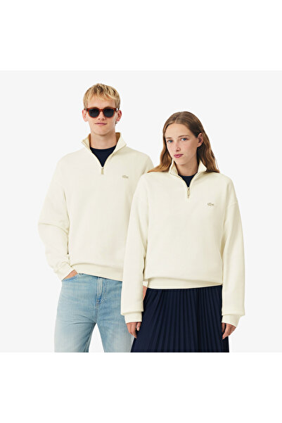 Lacoste Heavy Fleece Zipper Neck Sweatshirt - SH7759-00-70V