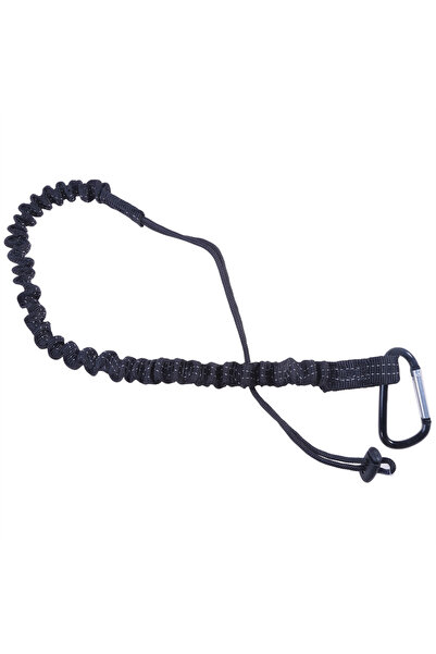 Choice حبل أمان قابل للسحب مزود بحلقة تعليق سوداء، حبل أمان تلسكوبي مرن مضاد ...