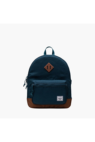 Herschel Supply Co. حقيبة ظهر متينة من شركة هيرشل سابلاي، مزودة بأحزمة قابلة للتعديل وسحاب للإغلاق - 38 × 30 × 15 سم