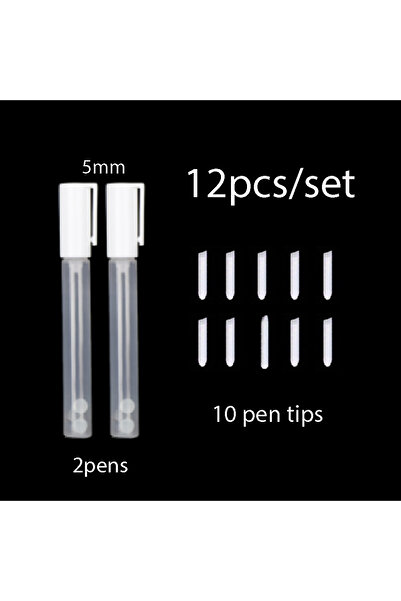Choice 5mm 12pcs set 3/5/8/10/15/30/ 50 MM, With Replancement Head, Reusable ...