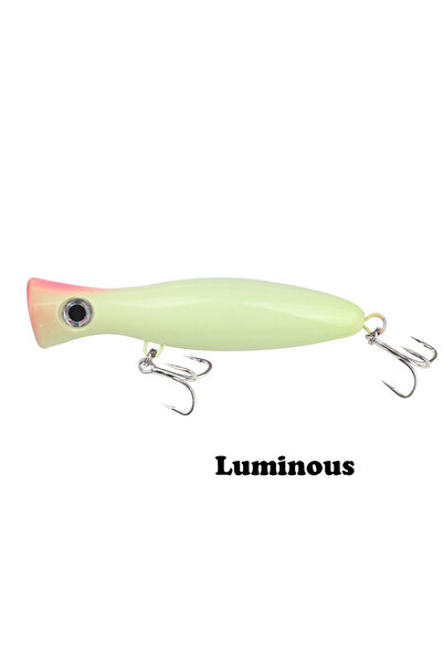 Choice طعم صيد تيستار 120 مم 40 جم، طعم عائم طويل المدى، طعم بوبر صناعي متذبذب