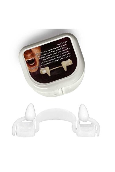 Choice طقم تقويم أسنان قابل للسحب بتصميم ساخر للهالوين مستوحى من مصاصي الدماء...