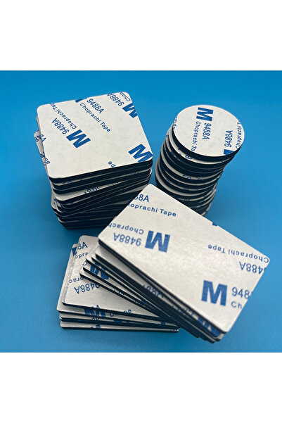 Choice 44 قطعة من شريط لاصق إسفنجي مزدوج الجوانب أسود اللون، ذاتي اللصق، مقاو...